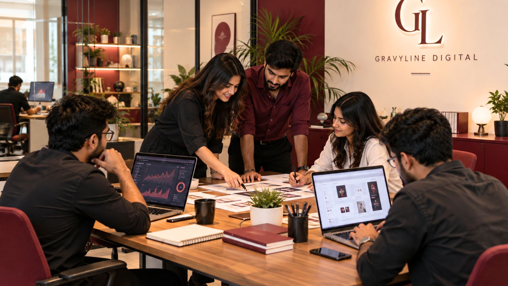 Gravyline Digital digital growth strategy and creative services